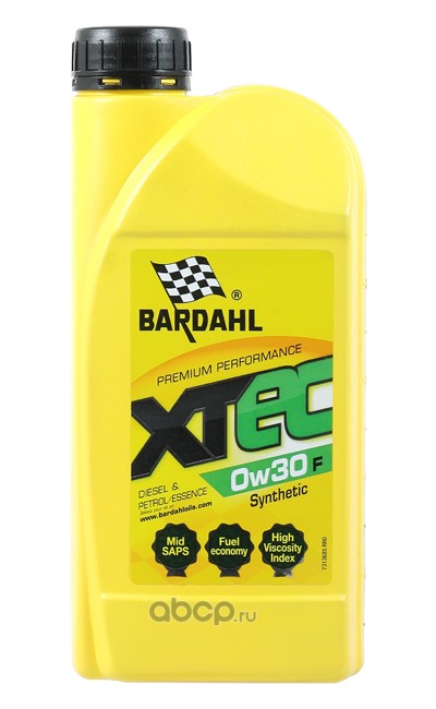 0W30 XTEC F WSS-M2C950-A 1L (cинт. мотор. масло)
