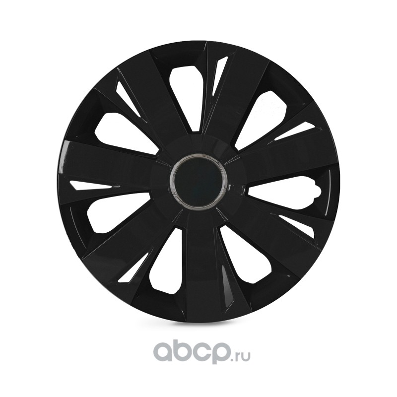 Колпаки R14 Sirius 4шт (черно-матовые) ABS-пластик