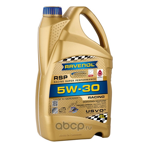 Моторное масло RSP Racing Super Performance SAE 5W-30 (4л)