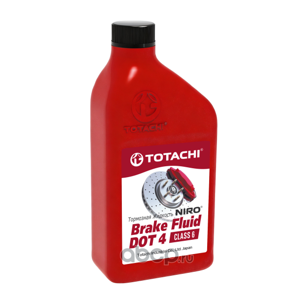 Жидкость тормозная NIRO Brake Fluid DOT-4 CLASS 6, 0.91кг