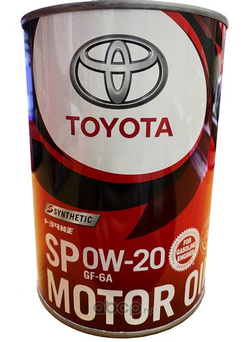 0W-20 Motor Oil API SP, ILSAC GF-6A, 1л (синт. мотор. масло) ( 0888013206 )