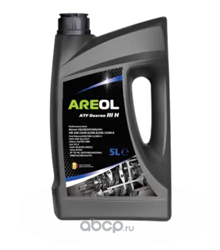 ATF DIII H (5L) жидк. красн. для АКПП и ГУР!  Dexron IID/IIE/IIIF/IIIG/IIIH, MAN 339 Typ Z1/V1 HCV
