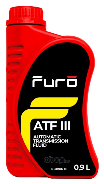 ATF III (0,9L)_масло трансмиссионное!Furo ATF III (0,9L) минер.\ DEXRON III