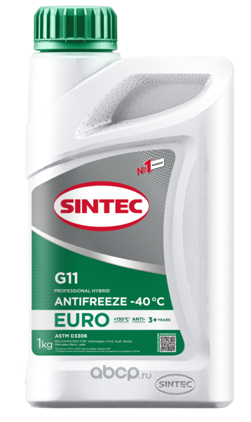 Антифриз Euro G-11 green -40 1кг