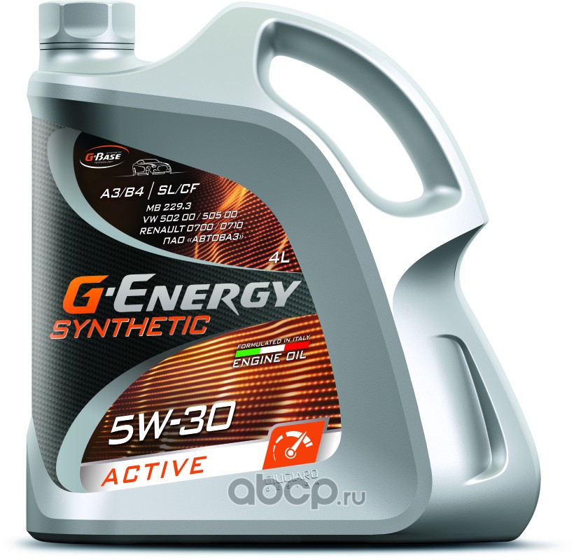 Synthetic Active 5W30 4л (SL/CF) (4шт/уп)