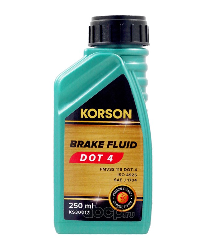 DOT-4 Жидкость тормозная 0,25л