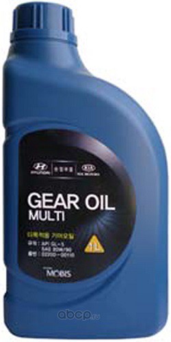 80W-90 GEAR OIL MULTI GL-5, 1л (мин. транс. масло)