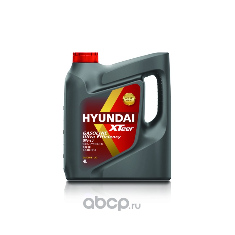 Масло моторное HYUNDAI XTeer Gasoline Ultra Efficiency 0W20 - 4 литра