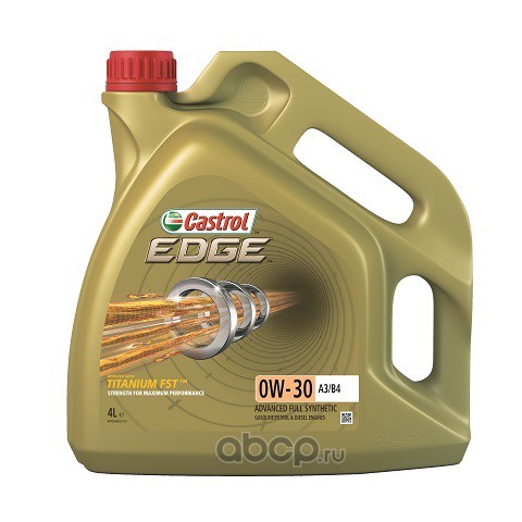 Масло моторное EDGE 0W-30 A3/B4 Titanium FST 4л