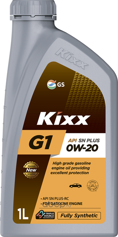 KIXX G1 SN PLUS 0W20 1L МАСЛО МОТОРНОЕ API: SN PLUS-RC ILSAC GF-5, Fully Synthetic