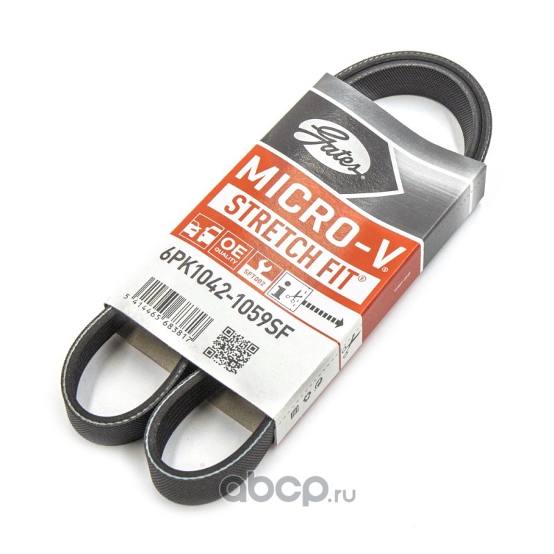 Ремень поликлиновой · GATES 6PK10421059SF