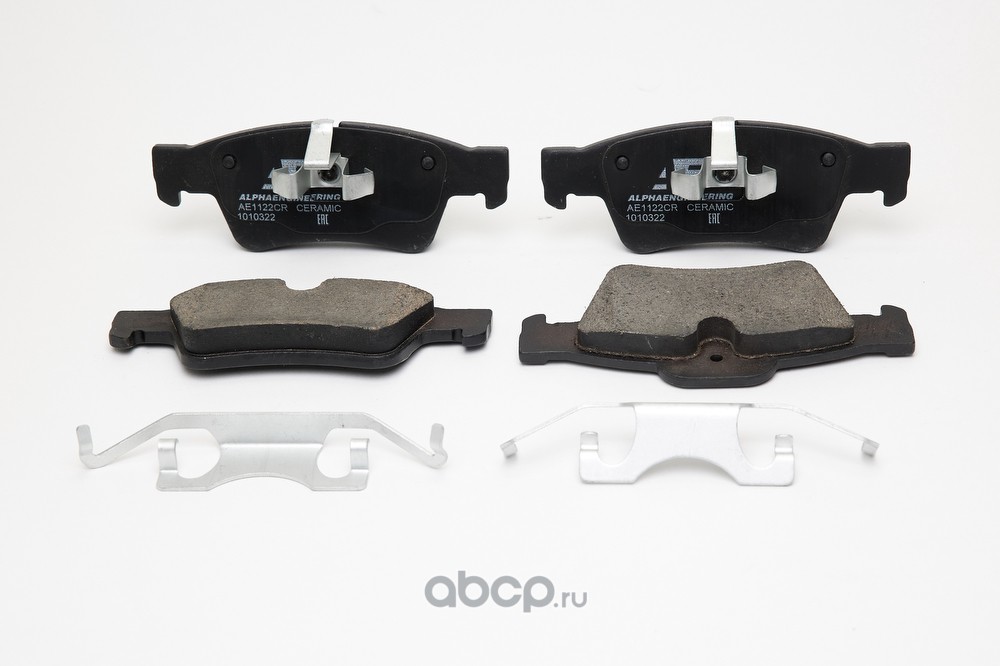 Колодки тормозные дисковые · ALPHA ENGINEERING AE1122CR