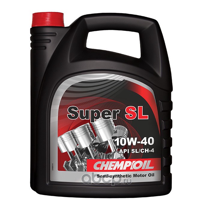 10W-40 Super SL SL/CН-4, A3/B4, 5л (полусинт. мотор. масло)