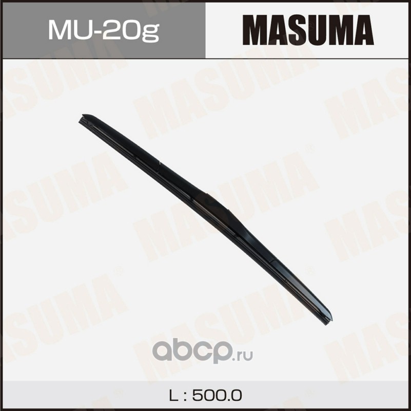 Щетка стеклоочистителя гибридная (дворник) 500мм 20 · MASUMA MU20G