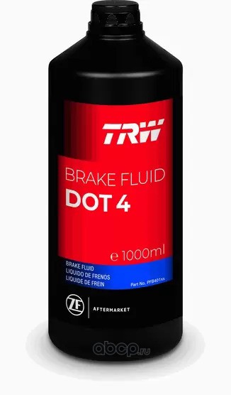 Жидкость тормозная DOT-4 1л