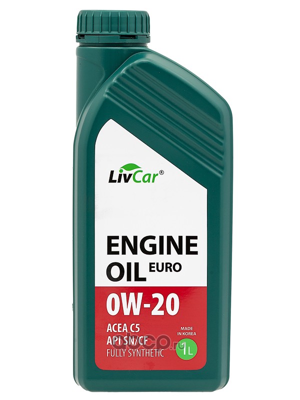 ENGINE OIL EURO 0W20 ACEA C5 API SN/CF