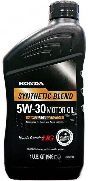 5W-30 HG Synthetic Blend API SN, ILSAC GF-5 0,946л (полусинт.мотор.масло)