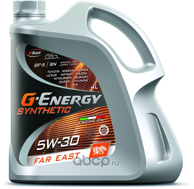 Масло моторное синтетическое Synthetic Far East 5W30 4л SN, GF-5