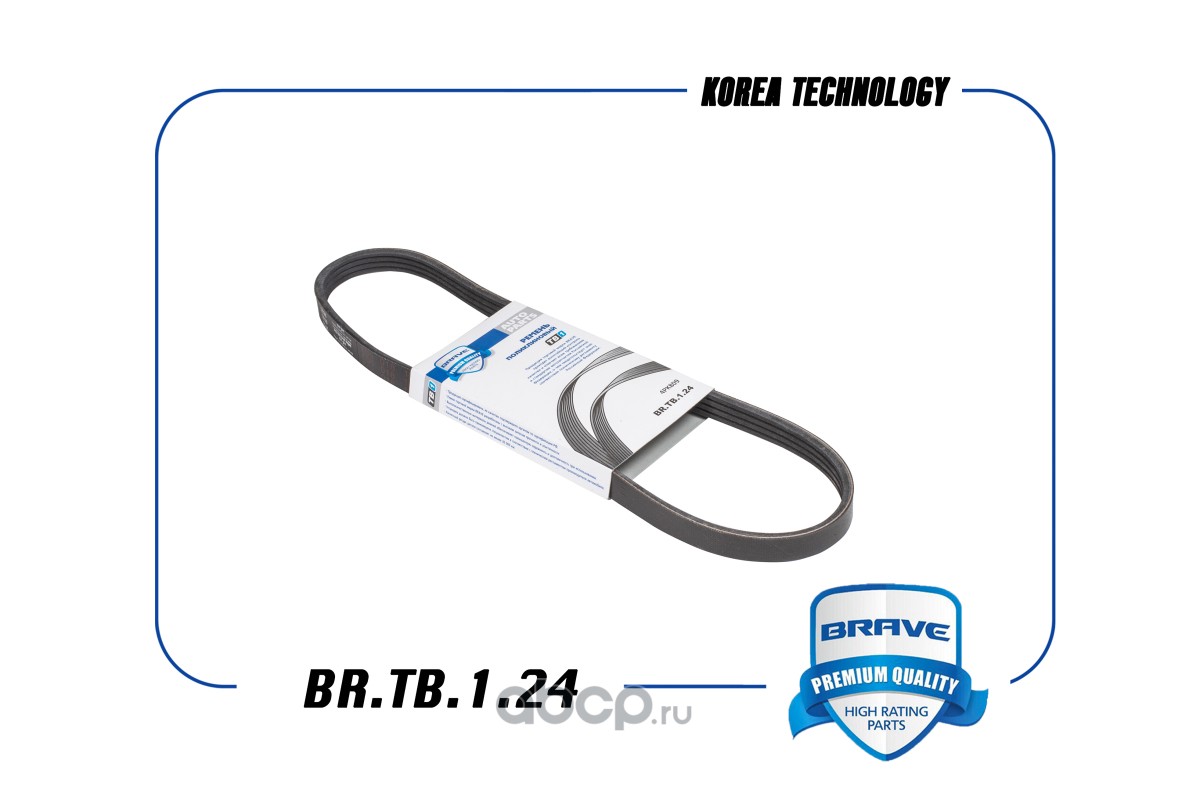 Ремень поликлиновой · BRAVE BRTB124