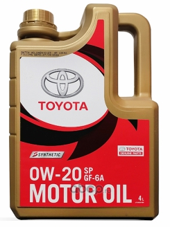 0W-20 Motor Oil API SP, ILSAC GF-6A, 4л (синт. мотор. масло)