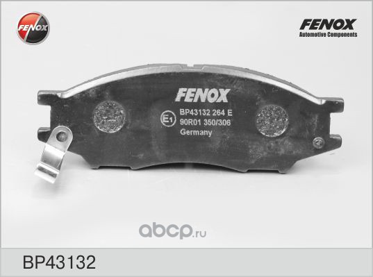 Колодки тормозные дисковые | перед прав/лев | · FENOX BP43132