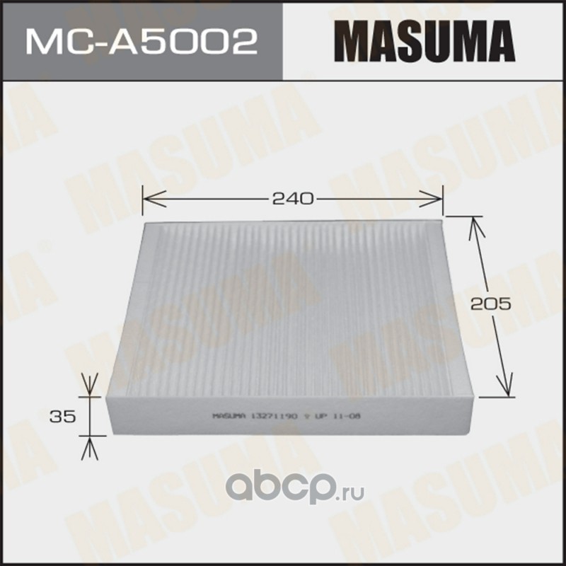 Фильтр салонный · MASUMA MC-A5002