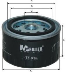 Фильтр масляный · MFILTER TF 315