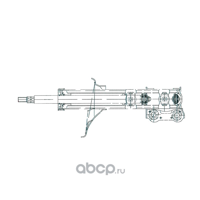 Снят, замена GY1141G / CYKH-985-G Амортизатор | перед лев |