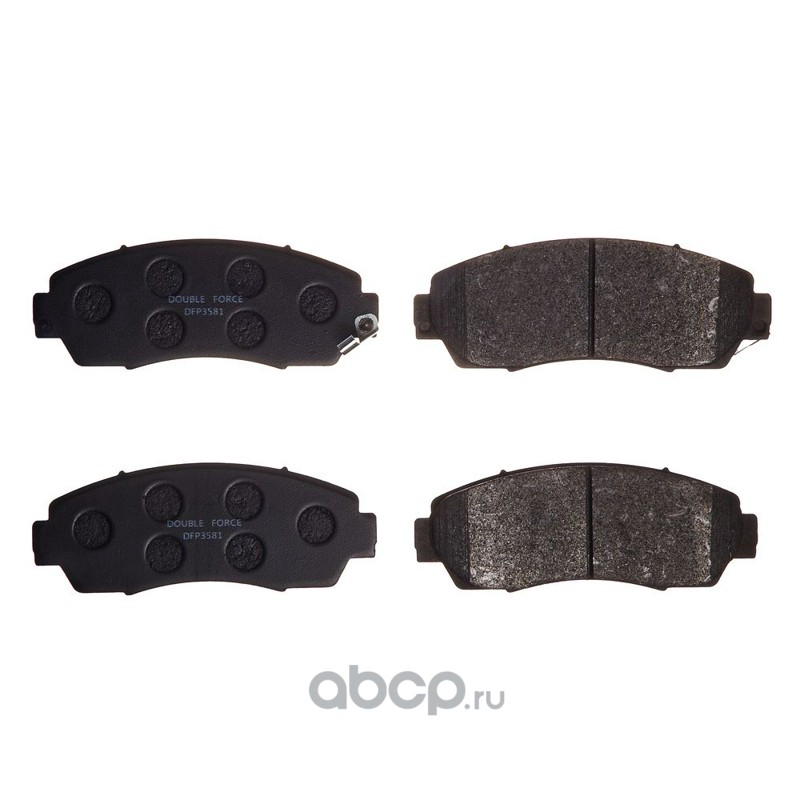 Колодки тормозные дисковые · DOUBLE FORCE DFP3581