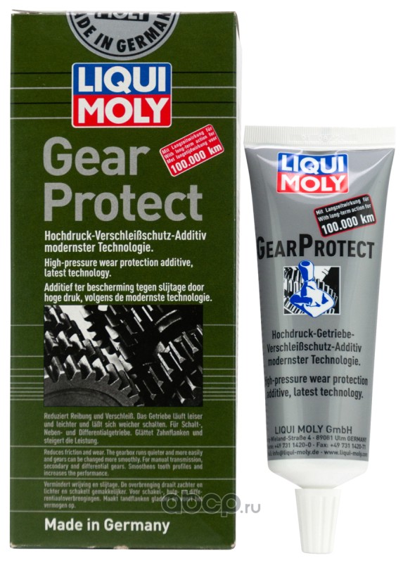 Средство для долговременной защиты трансмиссий Gear Protect, 80мл