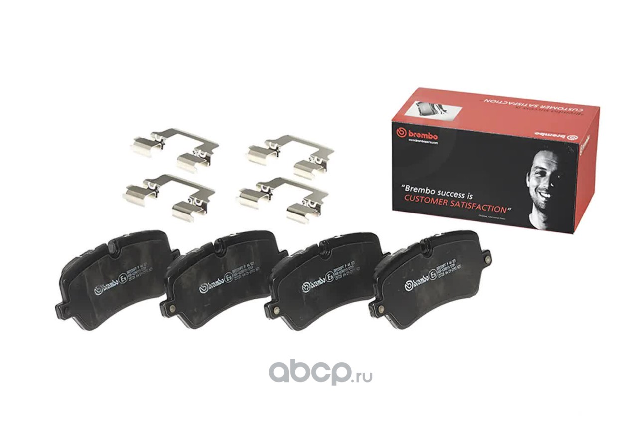 Колодки тормозные дисковые | зад | · BREMBO P44021