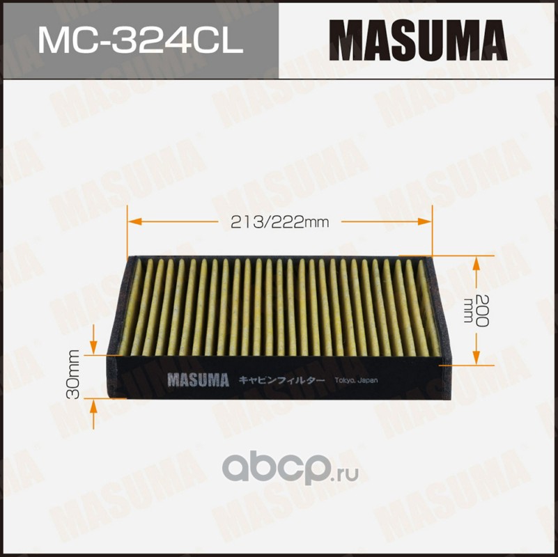 Фильтр салона · MASUMA MC324CL
