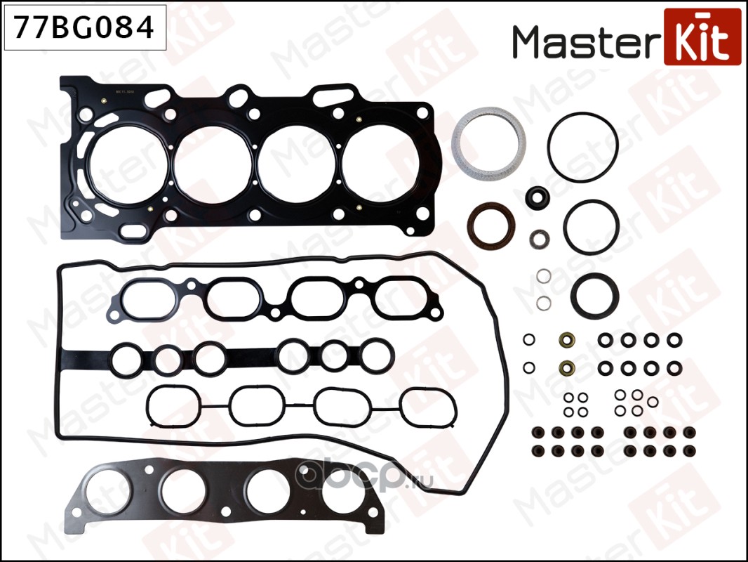 Комплект прокладок двигателя · MASTER KIT 77BG084