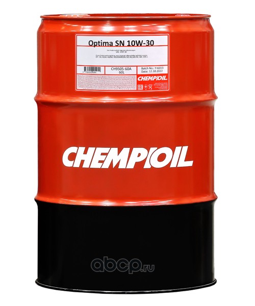 10W-30 Optima SN, A3/B3 60л (полусинт. мотор. масло)