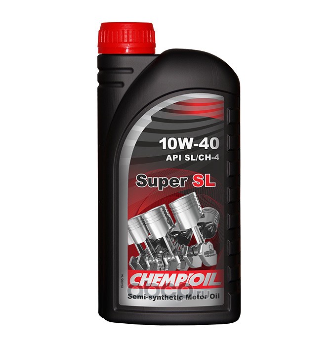 10W-40 Super SL SL/CН-4, A3/B4, 1л (полусинт. мотор. масло)