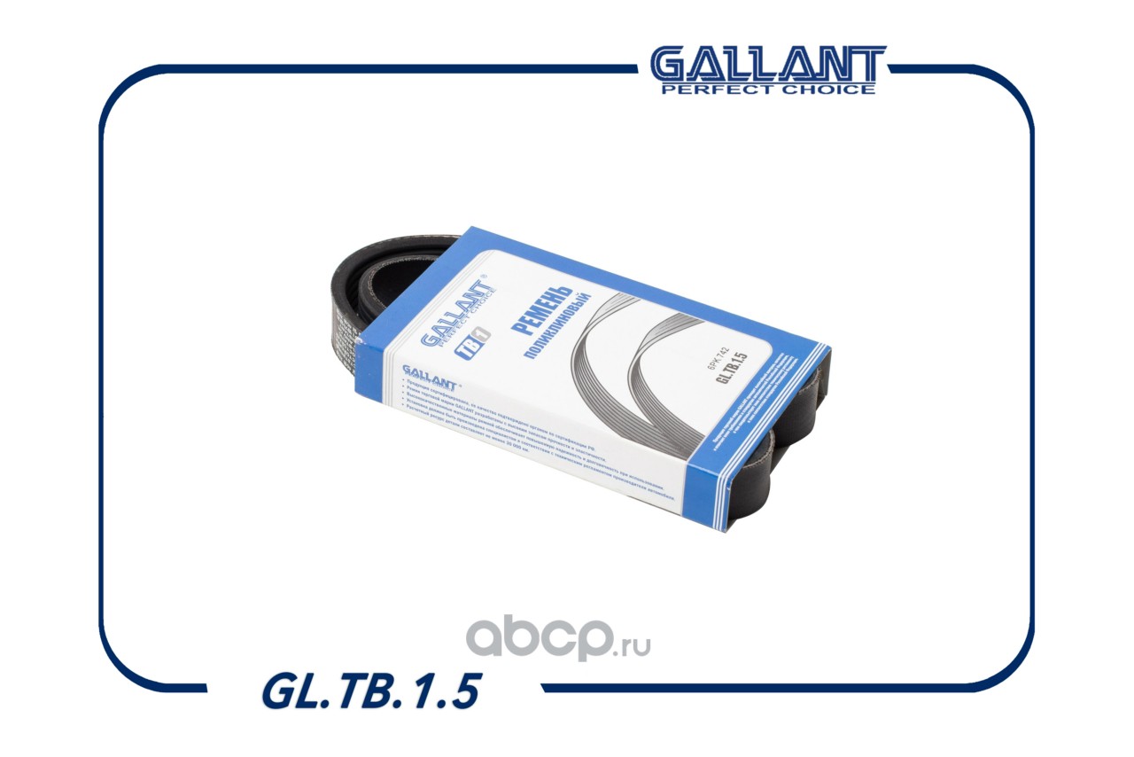 Ремень поликлиновой · GALLANT GLTB15