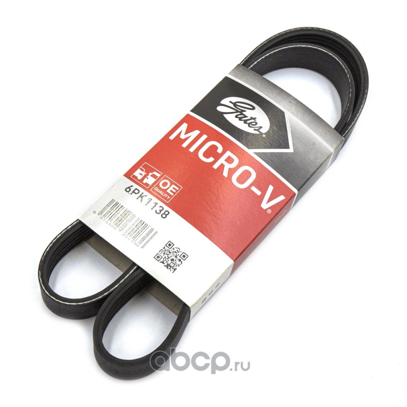 XF 68376 Ремень поликлиновой · GATES 6PK1138