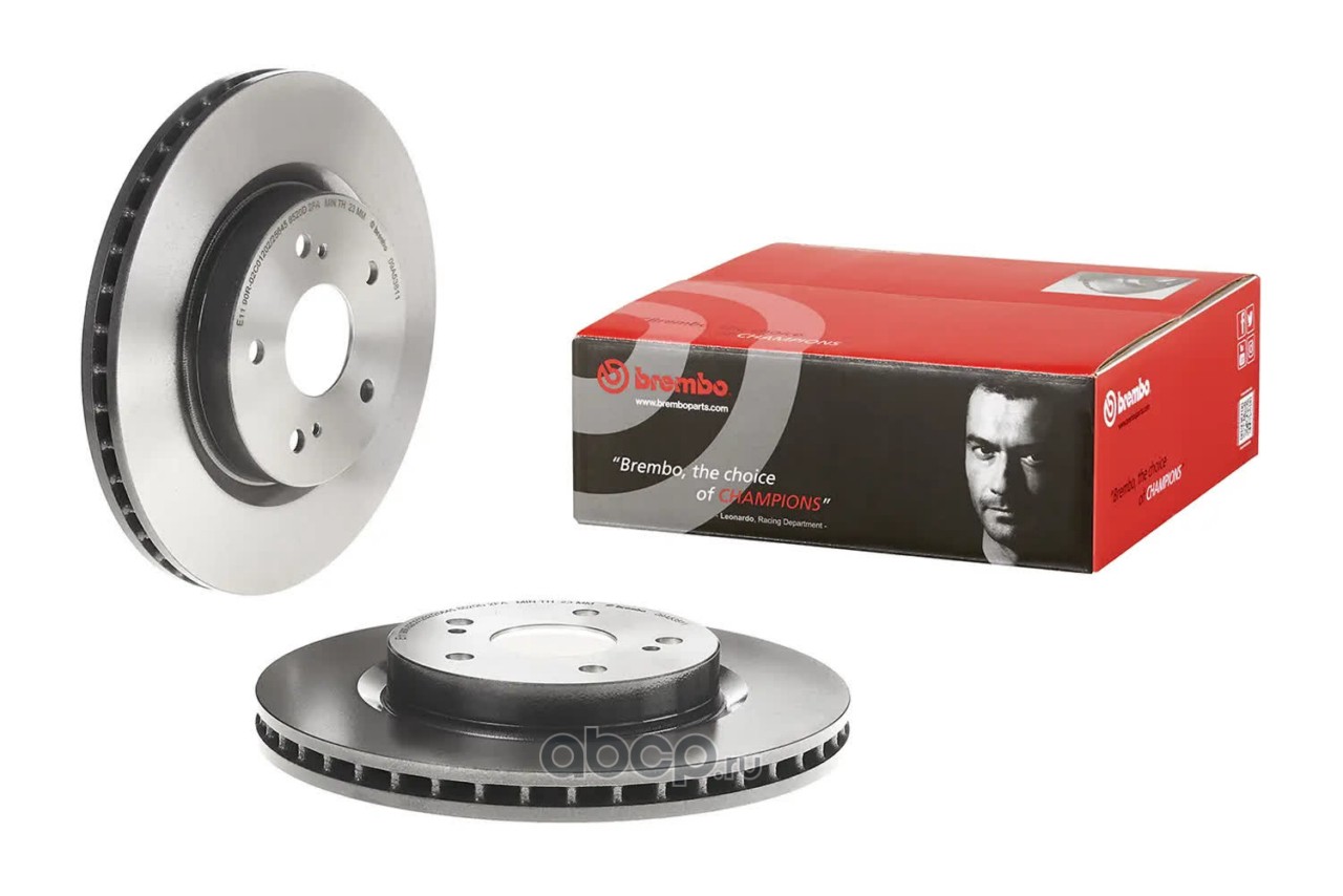 Диск тормозной UV Coated | перед | · BREMBO 09.A538.11