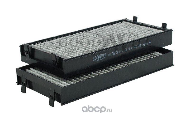 Фильтр салона угольный · GOODWILL AG6322KCFC