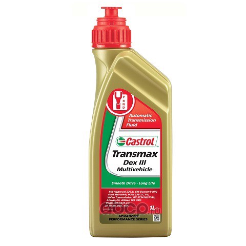 Снят, замена 15D676 Масло трансмиссионное Transmax Dex III Multivehicle 1L · CASTROL 157AB3