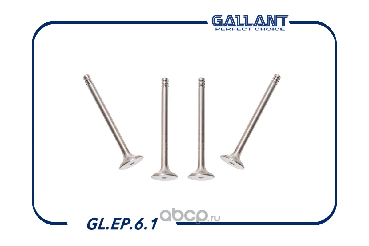 Клапана впуск+выпуск · GALLANT GLEP61