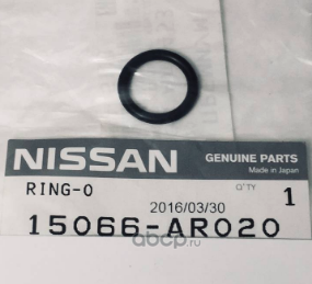 Кольцо уплотнительное круглого сечения · NISSAN 15066AR020