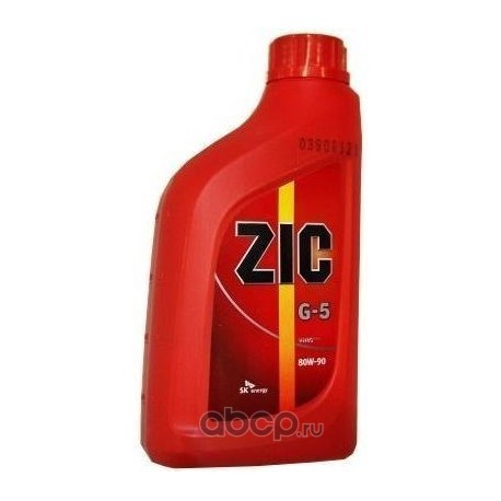 Zic g-5 80w90 (1l)_масло трансмиссионное /api gl-5
