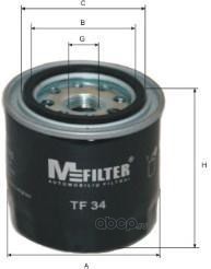 Фильтр масляный · MFILTER TF 34
