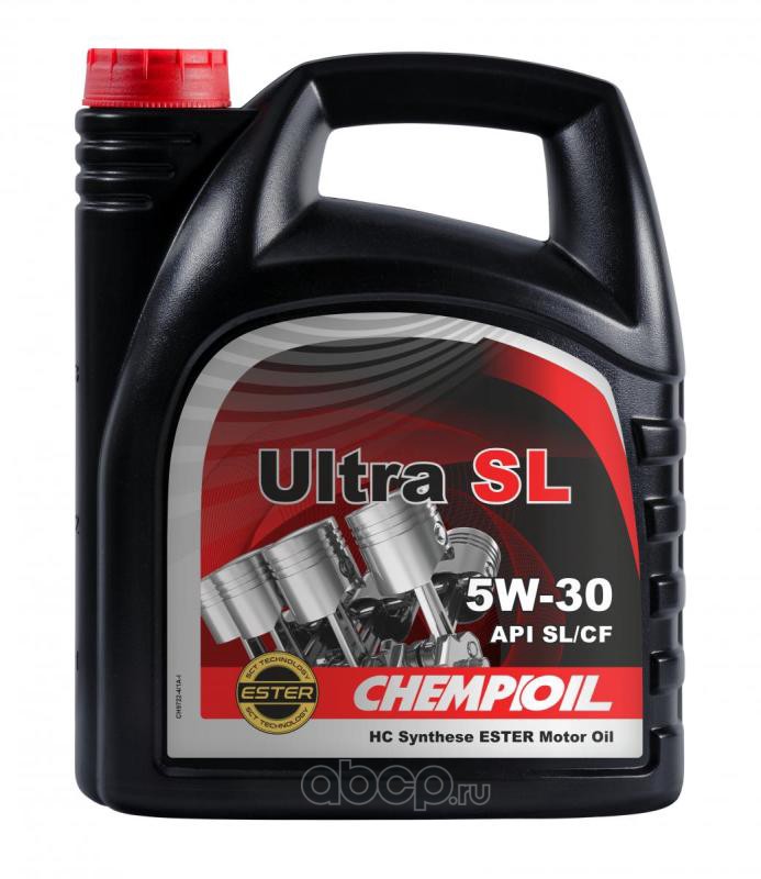 5W-30 Ultra SL(SN) / CH-4, A3/B4, 4л (синт. мотор. масло)