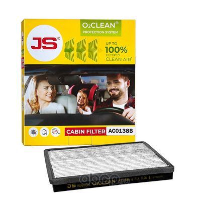 Фильтр салона антибактериальный · JS ASAKASHI AC0138B