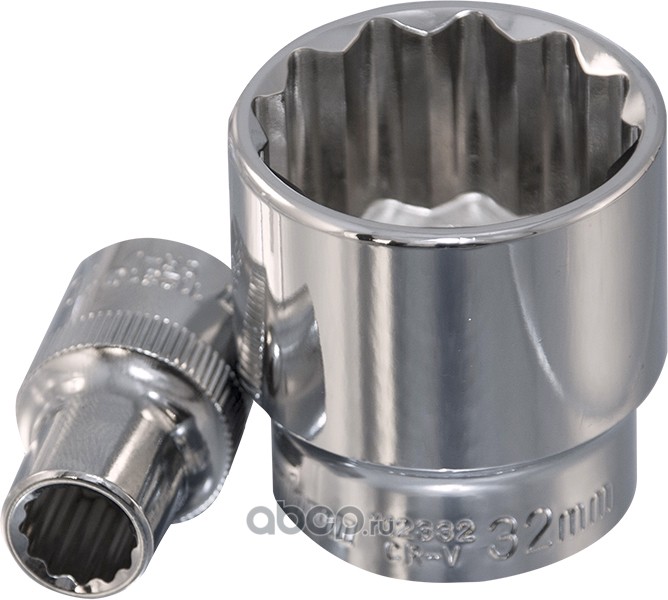 Головка торцевая 19 1/2 короткая 12-гранная