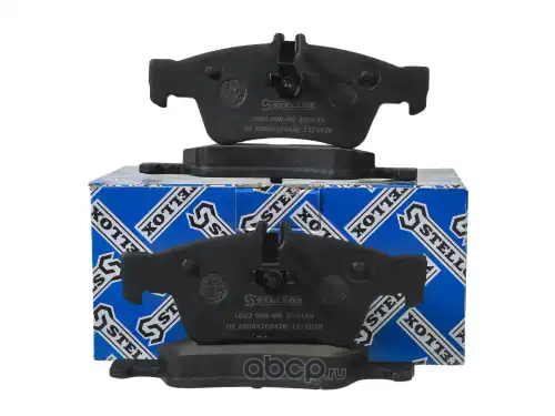 Колодки дисковые з. MB W211/S211 01> | зад |