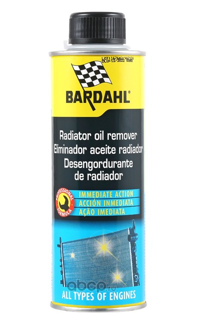 RADIATOR OIL REMOVER Средство для удаления масла из системы охлаждения 300мл