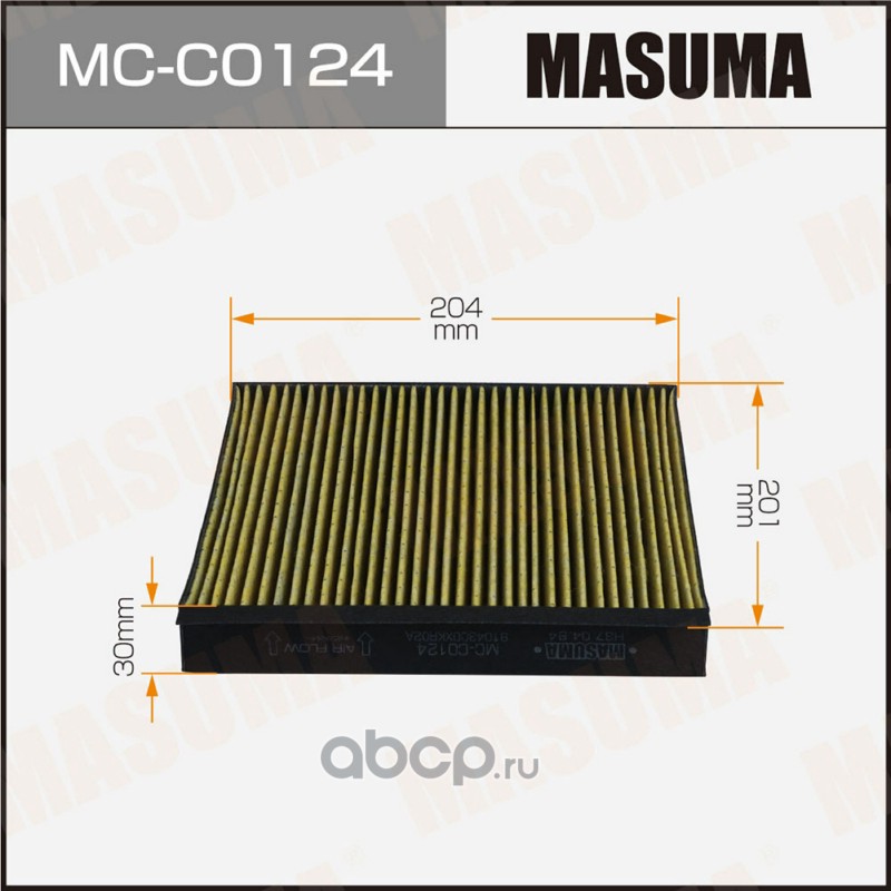 Фильтр салонный · MASUMA MC-C0124